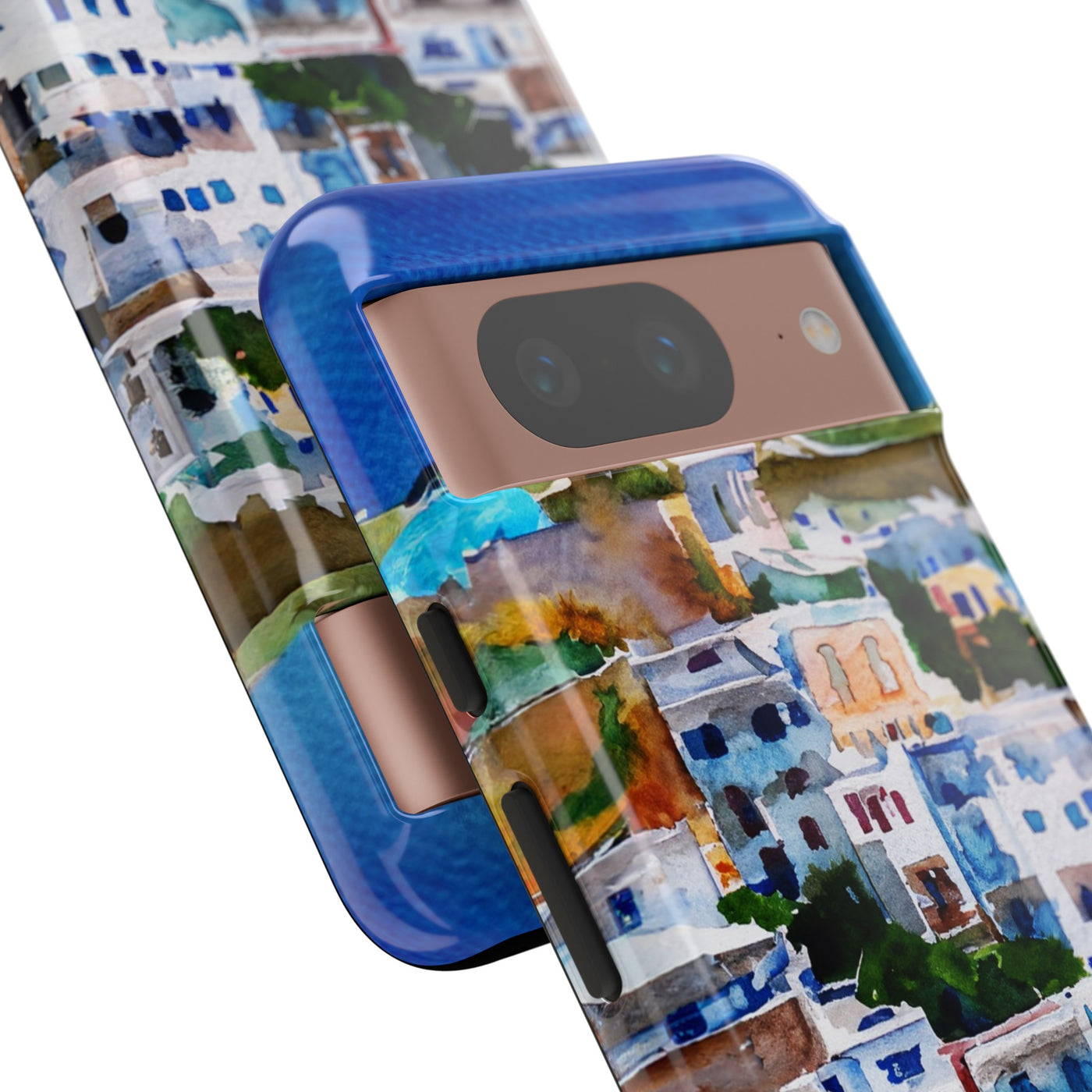 Impact Resistant, Greece House, Cute Phone Cases for Samsung S24, S23, S22, S21, IPhone 15 pro Iphone 14 pro Iphone 13 IPhone 12 Iphone 11