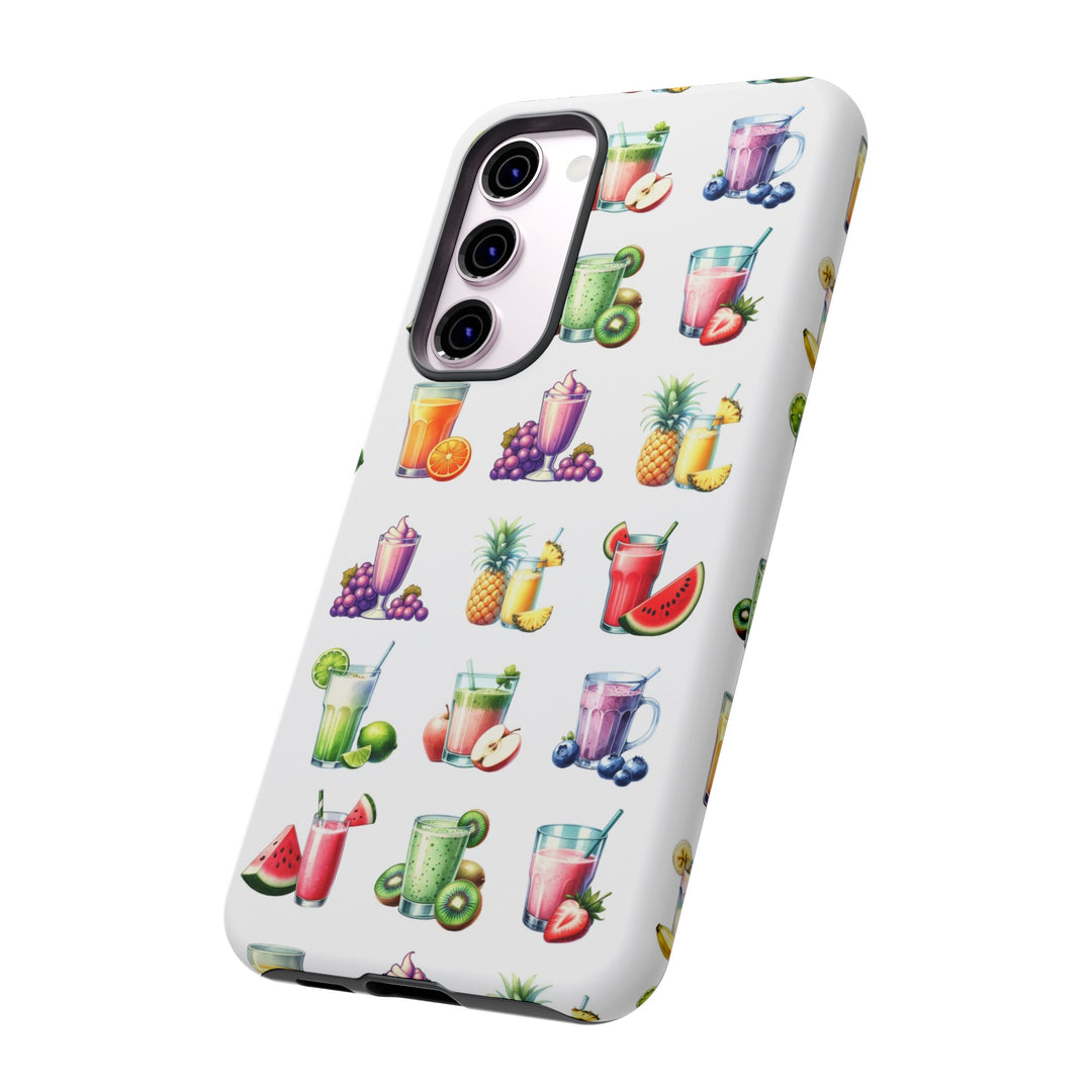 Cute Samsung Case | Cool Iphone Case | Tropical Summer Fruit Cocktail, Samsung S24, S23, S22, S21, IPhone 15 Case | Iphone 14 Case, Iphone 13 Case - Studio40ParkLane