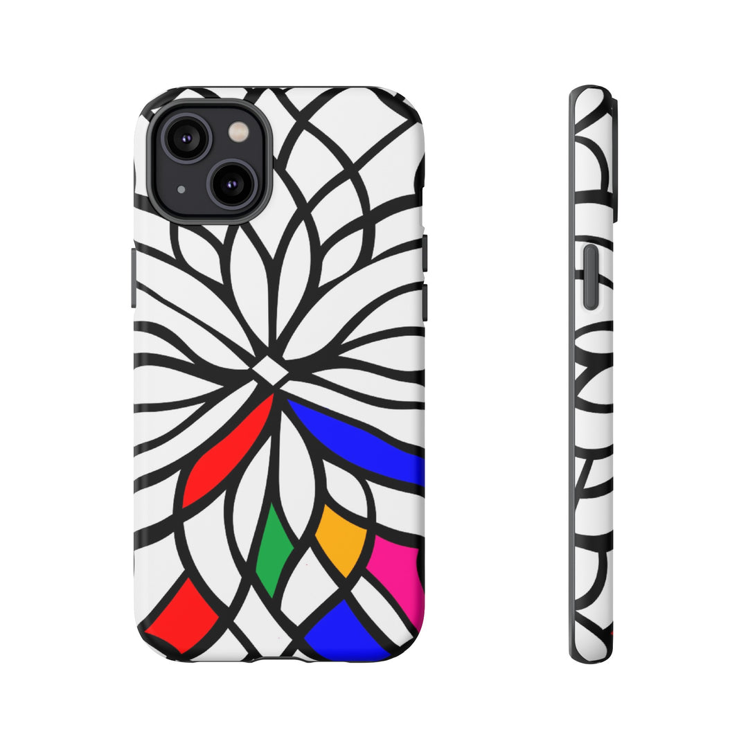 Impact Resistant, Colored Mosaic, Cute Phone Cases for Samsung S24, S23, S22, S21, IPhone 15 pro Iphone 14 pro Iphone 13 IPhone 12 Iphone 11 - Studio40ParkLane
