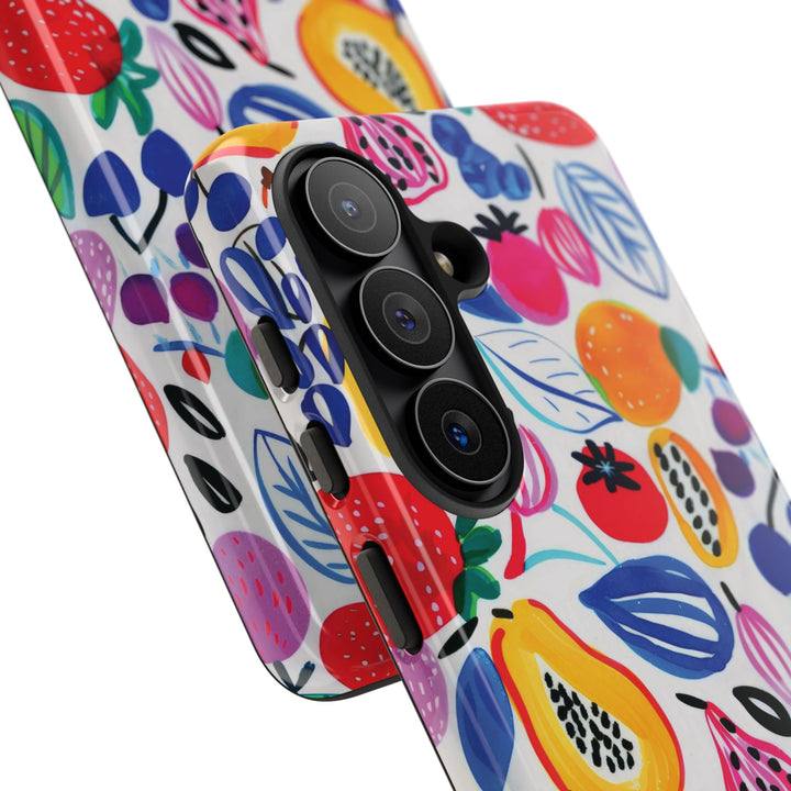 Summer Fruit Cute Tough Phone Case - For Apple iPhone Case 17, 16, 15 Pro Max, 14 Plus, 13 Pro, 12, Samsung Galaxy S26, S25, S24 Plus Ultra - Studio40ParkLane