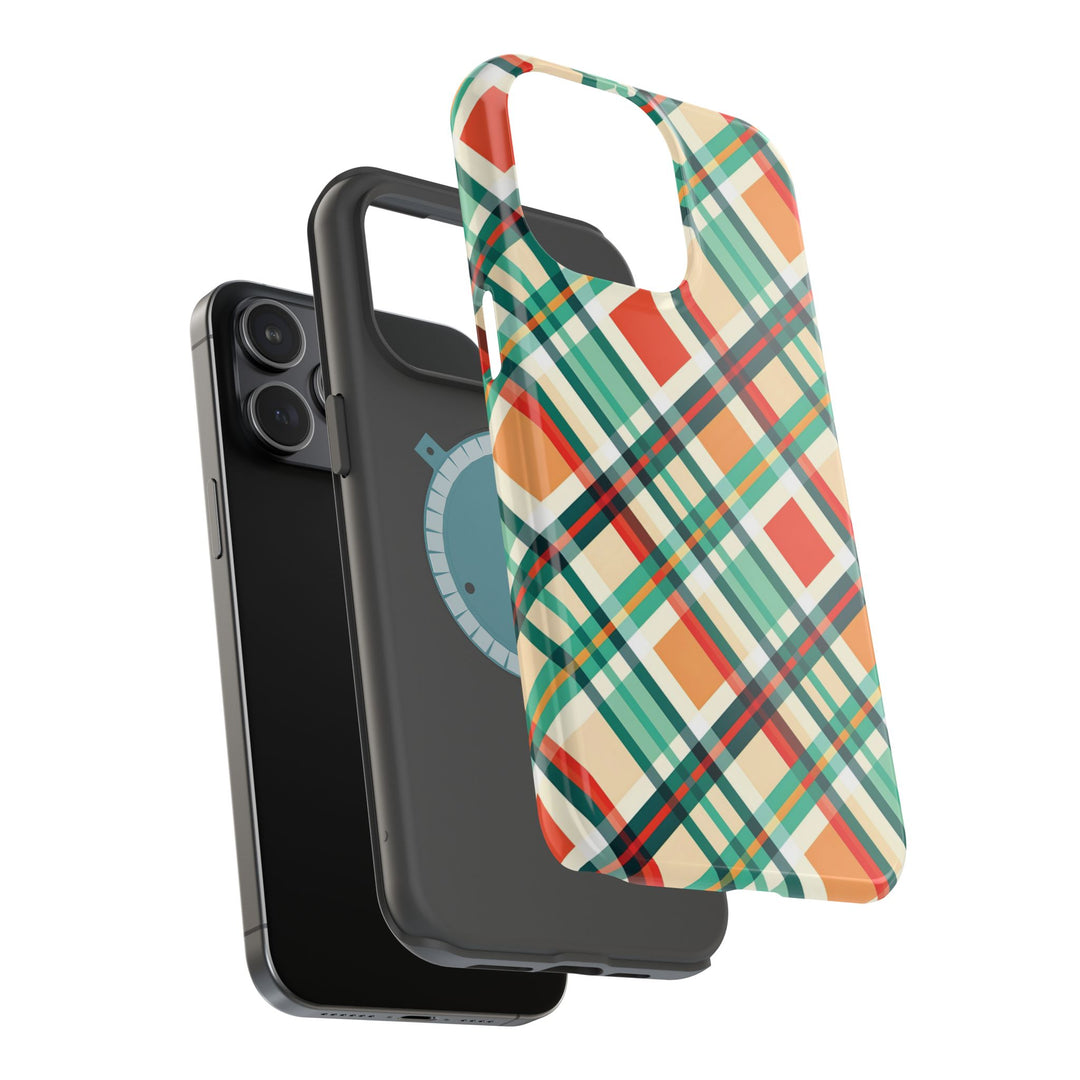 Checkered Plaid Magsafe Gift for Her Cute Phone Case for Iphone, | iPhone 16 | iPhone 15 Pro Max, Iphone 14 Pro Max, 13 12 11 10 9 8 7 - Studio40ParkLane