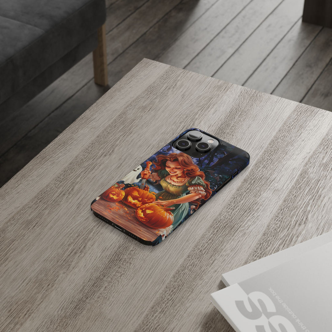 Slim Fall Autumn Pumpkin Fairy Gift for Her Cute Phone Cases for Iphone 16 | iPhone 15 Case | iPhone 15 Pro Max Case, Iphone 14, Iphone 14 Pro Max, Iphone 13, Slim - Studio40ParkLane