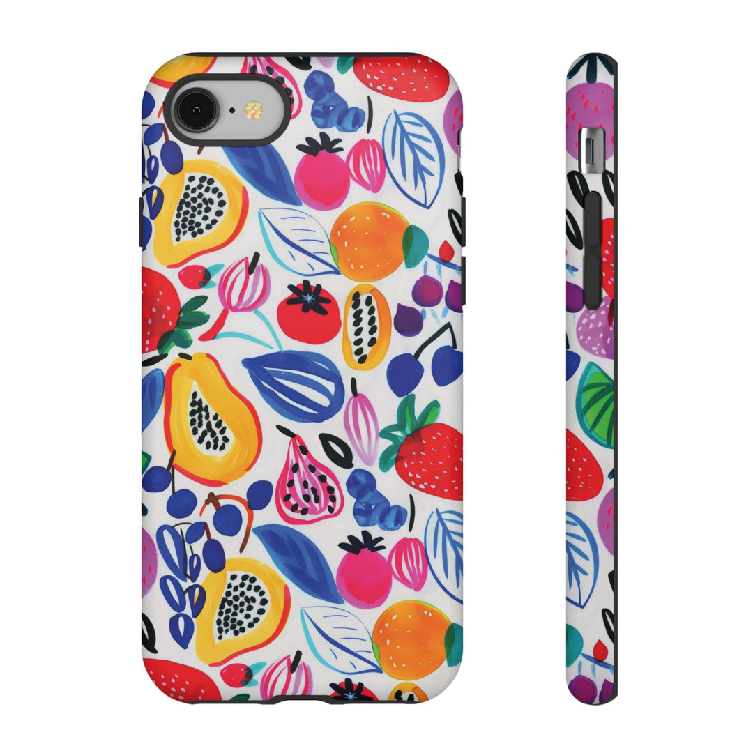 Premium Tough Summer Fruit Collage Gift for Her Cute Phone Cases for Samsung and Iphone, 16, 15, 14, S24, S23, S22, S21, S20, Plus, Ultra, Pro - Studio40ParkLane