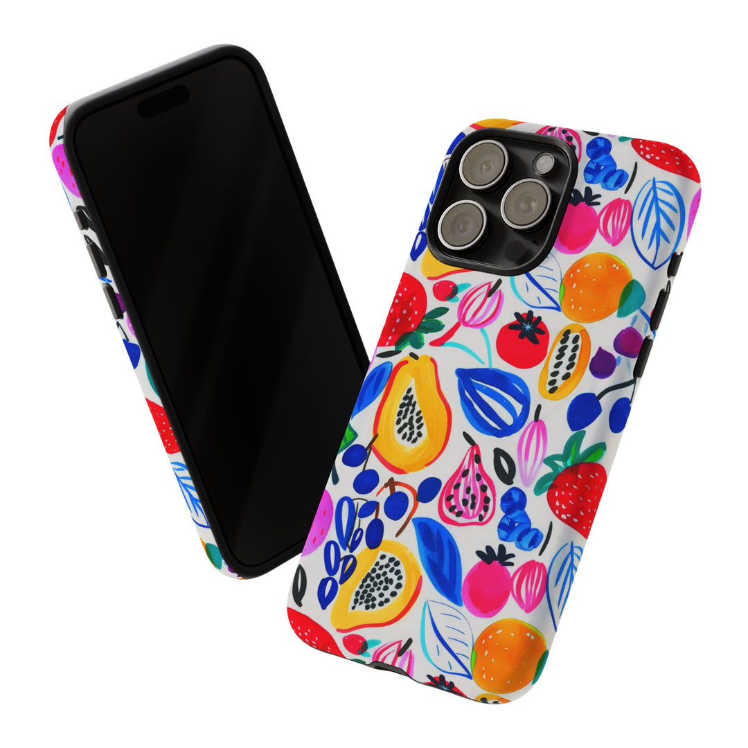 Summer Fruit Cute Tough Phone Case - For Apple iPhone 17, 16 Pro Max, 15 Pro Max, 14 Plus 13 Pro 12, Samsung Galaxy S26, S25, S24 Plus Ultra