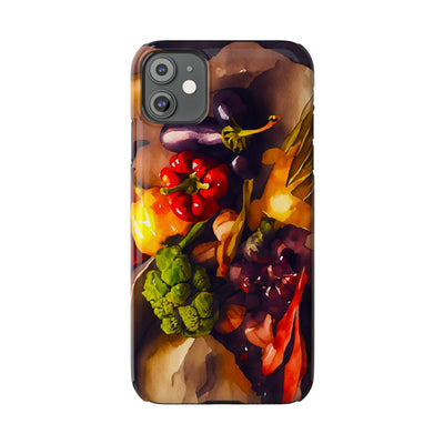 Slim Fall Farm Vegetables Cute Phone Cases for Iphone  | iPhone 15 Case | iPhone 15 Pro Max Case, Iphone 14, Iphone 14 Pro Max, Iphone 13