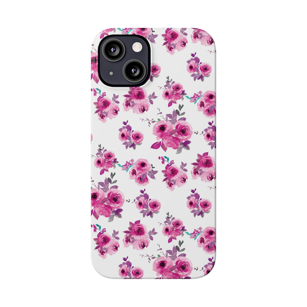Slim Spring Flowers Gift for Her Cute Phone Cases for Iphone 16 Pro Max | iPhone 15 Case | iPhone 15 Pro Max Case, Iphone 14, 13, 12, 11, 10, 8, 7 - Studio40ParkLane