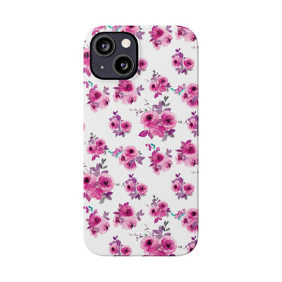 Slim Spring Flowers Gift for Her Cute Phone Cases for Iphone 16 Pro Max | iPhone 15 Case | iPhone 15 Pro Max Case, Iphone 14, 13, 12, 11, 10, 8, 7 - Studio40ParkLane
