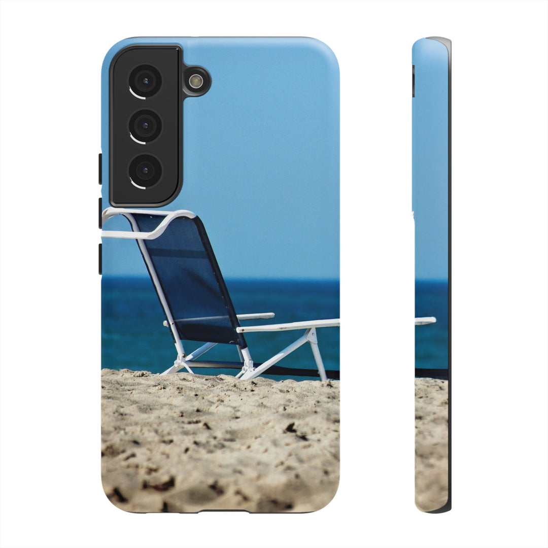 Cute Samsung Case | Cool Iphone Case | Summer Blue Beach Chair, Samsung S24, S23, S22, S21, IPhone 15 Case | Iphone 14 Case, Iphone 13 Case - Studio40ParkLane