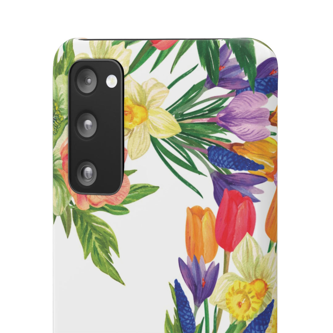 Sleek Snap Spring Summer Flowers Cute Phone Case for iPhone 16 15 14 13 12 11 X Xs Max Xr Pro Plus Samsung Galaxy S24 S23 S22 S21 S20 Ultra