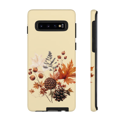 Fall Leaves Foliage Cute Phone Case for, Samsung Galaxy S24, S23, S22, S21, IPhone 16 Case | Iphone 15, Iphone 14, IPhone 13 Case Mom Dad Gift