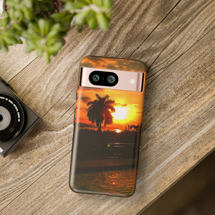 Cute Samsung Case | Cool Iphone Case | Summer Jamaica Pool Sunset, Samsung S24, S23, S22, S21, IPhone 15 Case | Iphone 14 Case, Iphone 13 Case - Studio40ParkLane