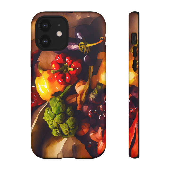 Impact Resistant, Fall Farm Vegetables, Cute Phone Cases for Samsung S24, S23, S22, S21, IPhone 15 pro Iphone 14 pro Iphone 13 IPhone 12 Iphone 11 - Studio40ParkLane