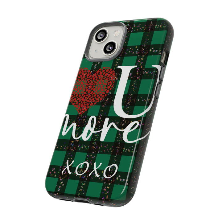 Cute IPhone Case | iPhone 15 Case | iPhone 15 Pro Max Case, Iphone 14 Case, Iphone 14 Pro Max Case IPhone Case for Art Lovers, Love You Green - Studio40ParkLane