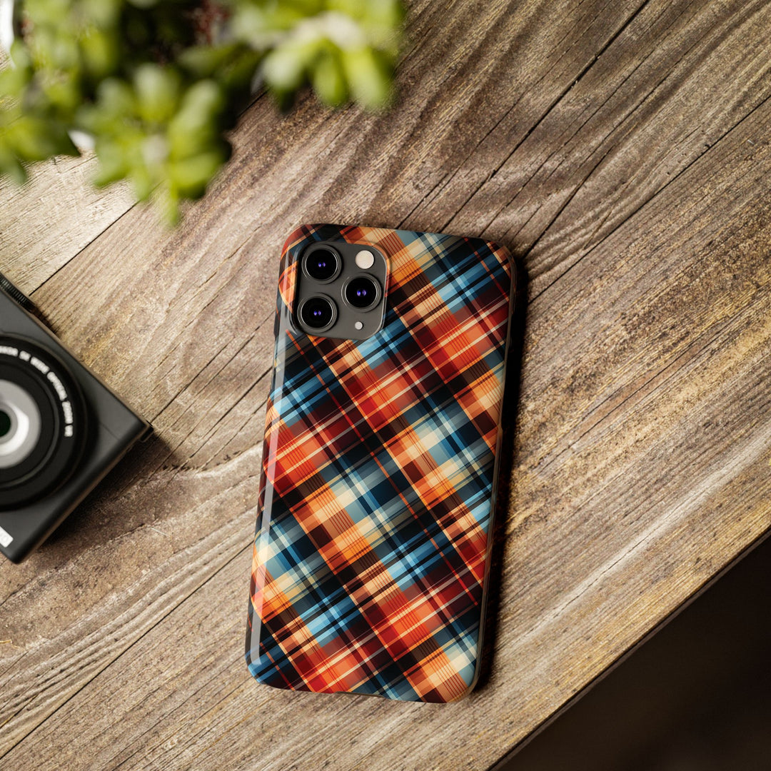 Slim Checkered Plaid Gift for Her Cute Phone Cases for Iphone 16 Pro Max | iPhone 15 Case | iPhone 15 Pro Max Case, Iphone 14, 13, 12, 11, 10, 8, 7 - Studio40ParkLane