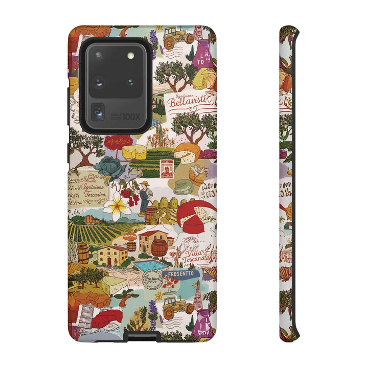Italy Tuscany Coquette Collage Tough Premium Phone Case - For iPhone 17 Pro Max iPhone 16 Pro iPhone 15 Iphone 14 Plus 13 Pro 12 11 10 XR - Studio40ParkLane