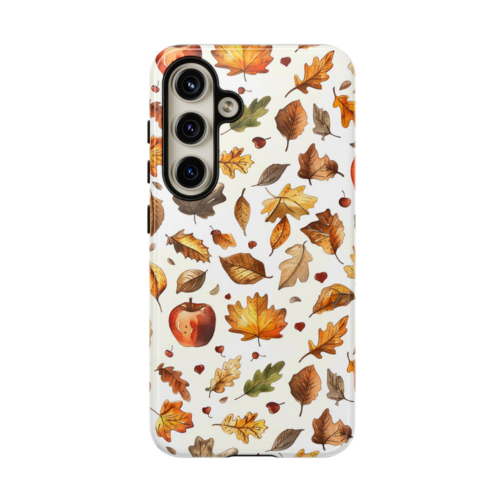 Autumn Fall Leaves Gift for Her Cute Phone Case for, Samsung Galaxy S24, S23, S22, S21, IPhone 16 Case | Iphone 15, Iphone 14, IPhone 13 Case - Studio40ParkLane