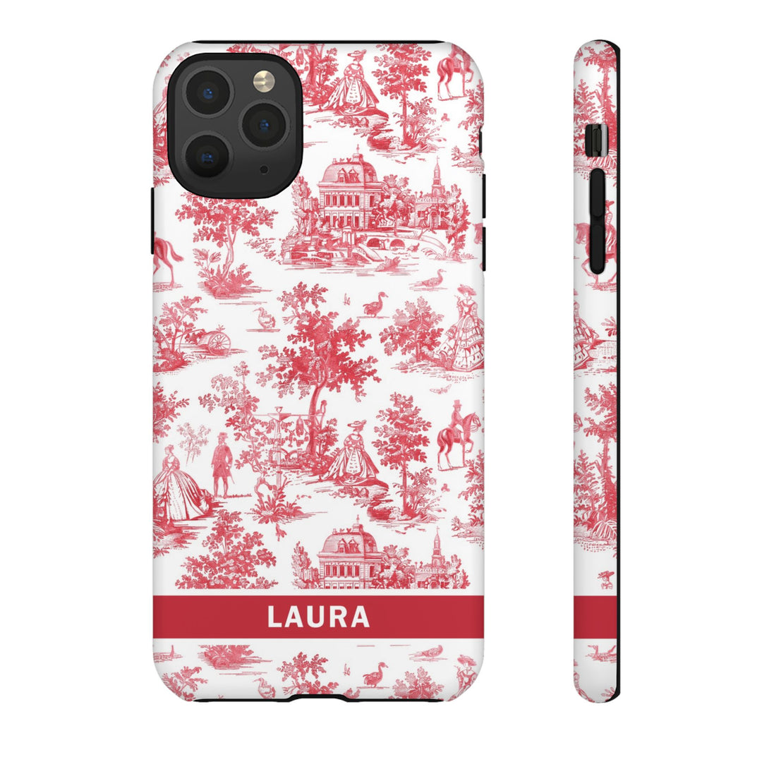 Premium Tough Personalized Initial Custom Gift Cute Phone Cases for Samsung Galaxy S24, S23, S22, S21 Plus, Ultra, Iphone 16, 15, 14 Pro Max - Studio40ParkLane