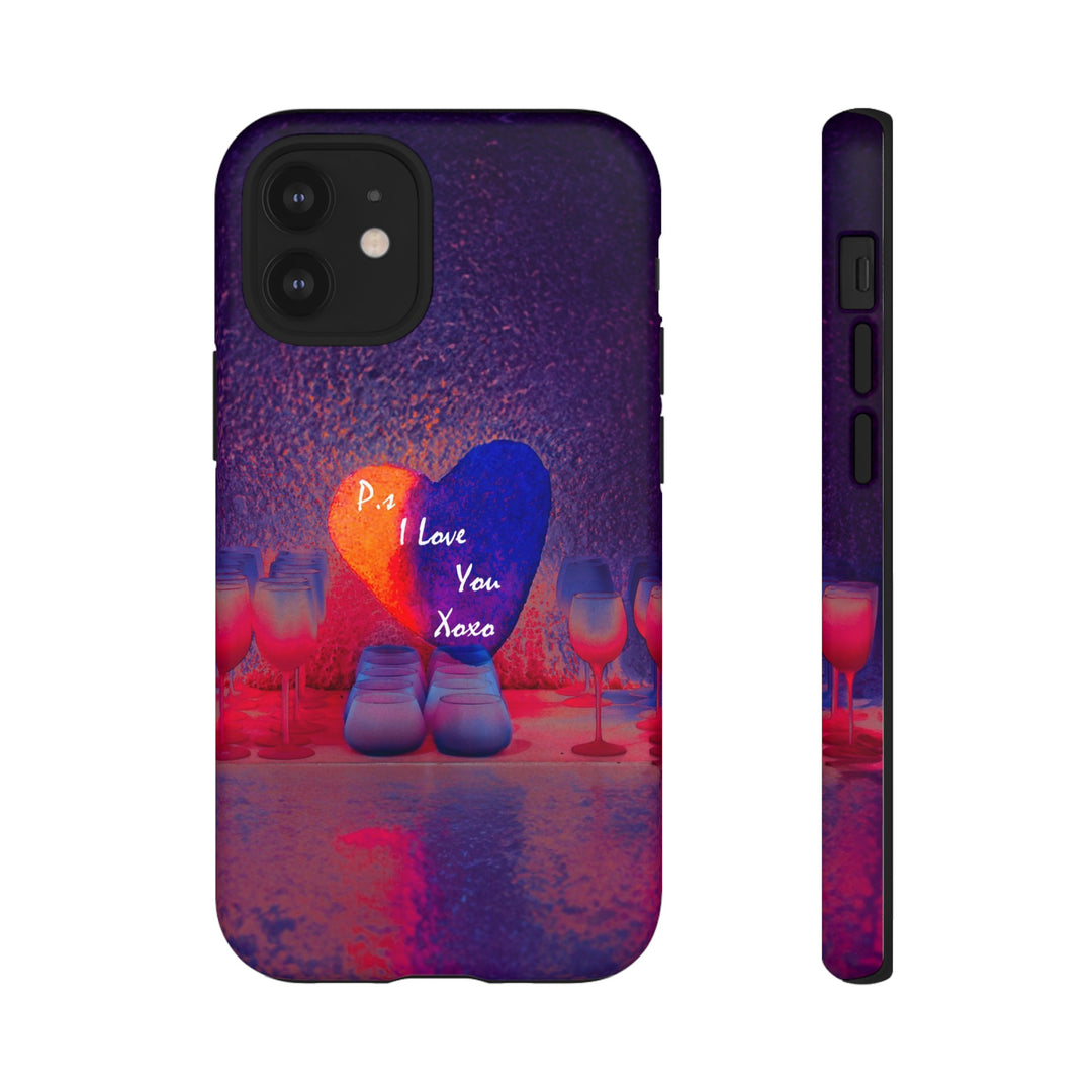 Cute Samsung Case | Cool Iphone Case | PS I love You - Heart, Samsung S24, S23, S22, S21, IPhone 15 Case | Iphone 14 Case, Iphone 13 Case - Studio40ParkLane