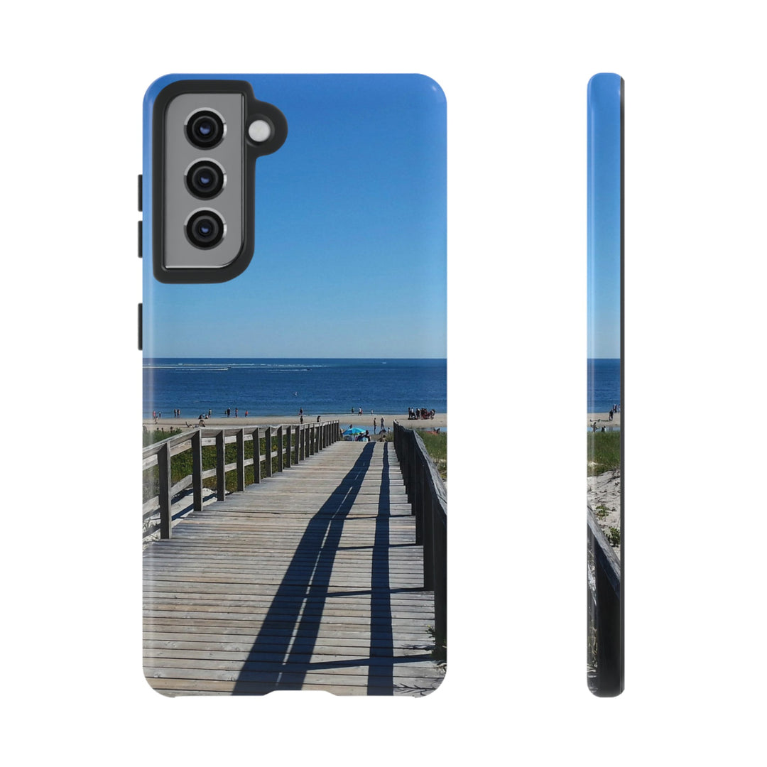 Cute Samsung Case | Cool Iphone Case | Summer Beach Walk, Samsung S24, S23, S22, S21, IPhone 15 Case | Iphone 14 Case, Iphone 13 Case - Studio40ParkLane