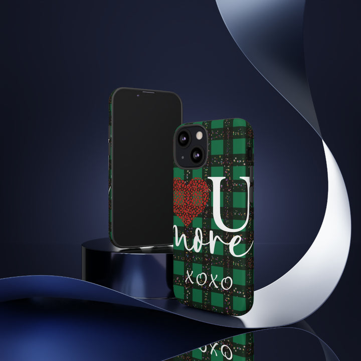 Cute IPhone Case | iPhone 15 Case | iPhone 15 Pro Max Case, Iphone 14 Case, Iphone 14 Pro Max Case IPhone Case for Art Lovers, Love You Green - Studio40ParkLane