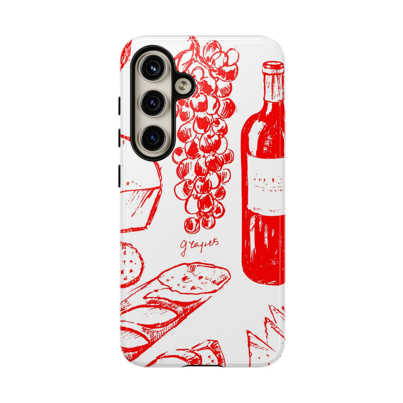 Impact Resistant, Italian French, Cute Phone Cases for Samsung S24, S23, S22, S21, IPhone 15 pro Iphone 14 pro Iphone 13 IPhone 12 Iphone 11