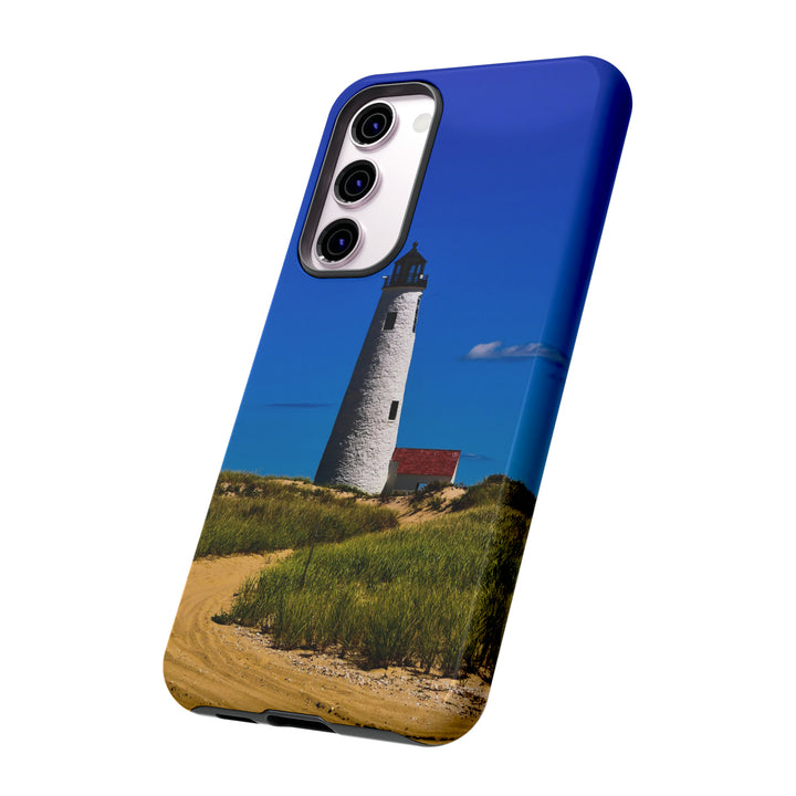 Cute Samsung Phone Case | Aesthetic Samsung Phone Case | Lighthouse Beach | Galaxy S23, S22, S21, S20 | Luxury Double Layer | Cool - Studio40ParkLane