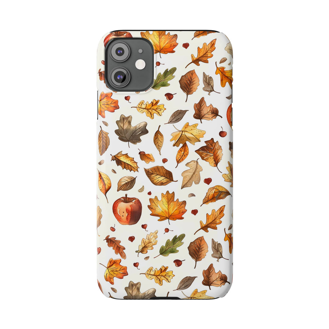 Slim Fall Autumn Leaves Gift for Her Cute Phone Cases for Iphone 16 | iPhone 15 Case | iPhone 15 Pro Max Case, Iphone 14, Iphone 14 Pro Max, Iphone 13, Slim - Studio40ParkLane
