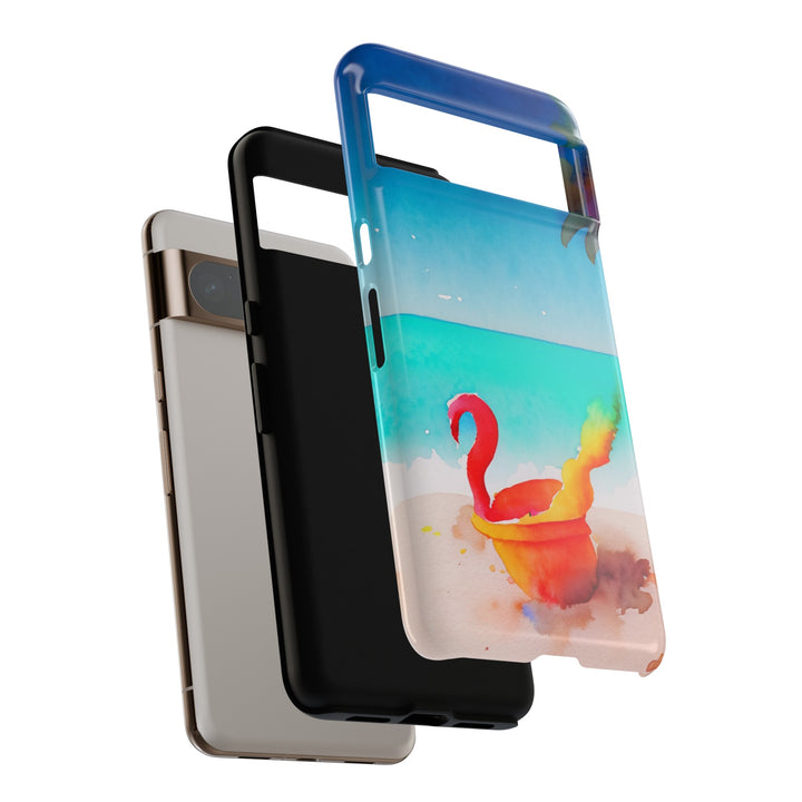 Cute Samsung Case | Cool Iphone Case | Summer Colorful Beach Bucket, Samsung S24, S23, S22, S21, IPhone 15 Case | Iphone 14 Case, Iphone 13 Case - Studio40ParkLane