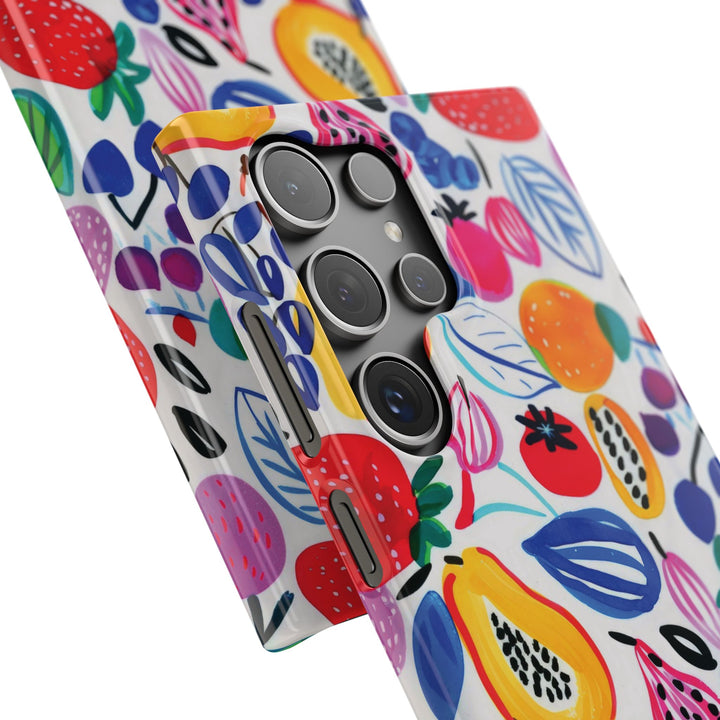 Snap Cute Custom Phone Case, Summer Fruit case for iPhone 18 17 16 15 14 13 12 Pro Max, Samsung S26 S25 S24 S23 Ultra Protective Phone Case - Studio40ParkLane