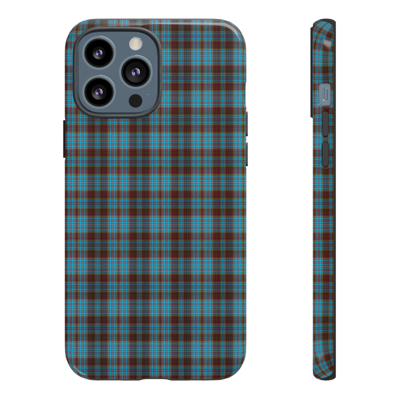 Cute IPhone Case | iPhone 15 Case | iPhone 15 Pro Max Case, Iphone 14 Case, Iphone 14 Pro Max Case IPhone Case for Art Lovers, Anderson Tartan