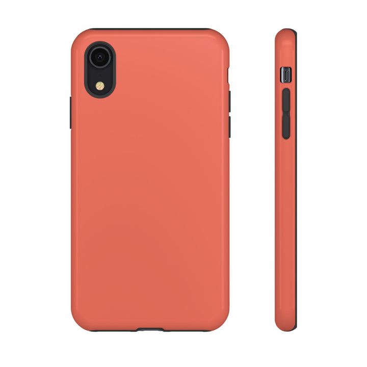 Premium Tough Coral Pink Orange Gift for Her Cute Phone Cases for Samsung S25 S24, S23, S22, S21, Iphone, 16, 15, 14, 13 Pro Max Ultra - Studio40ParkLane