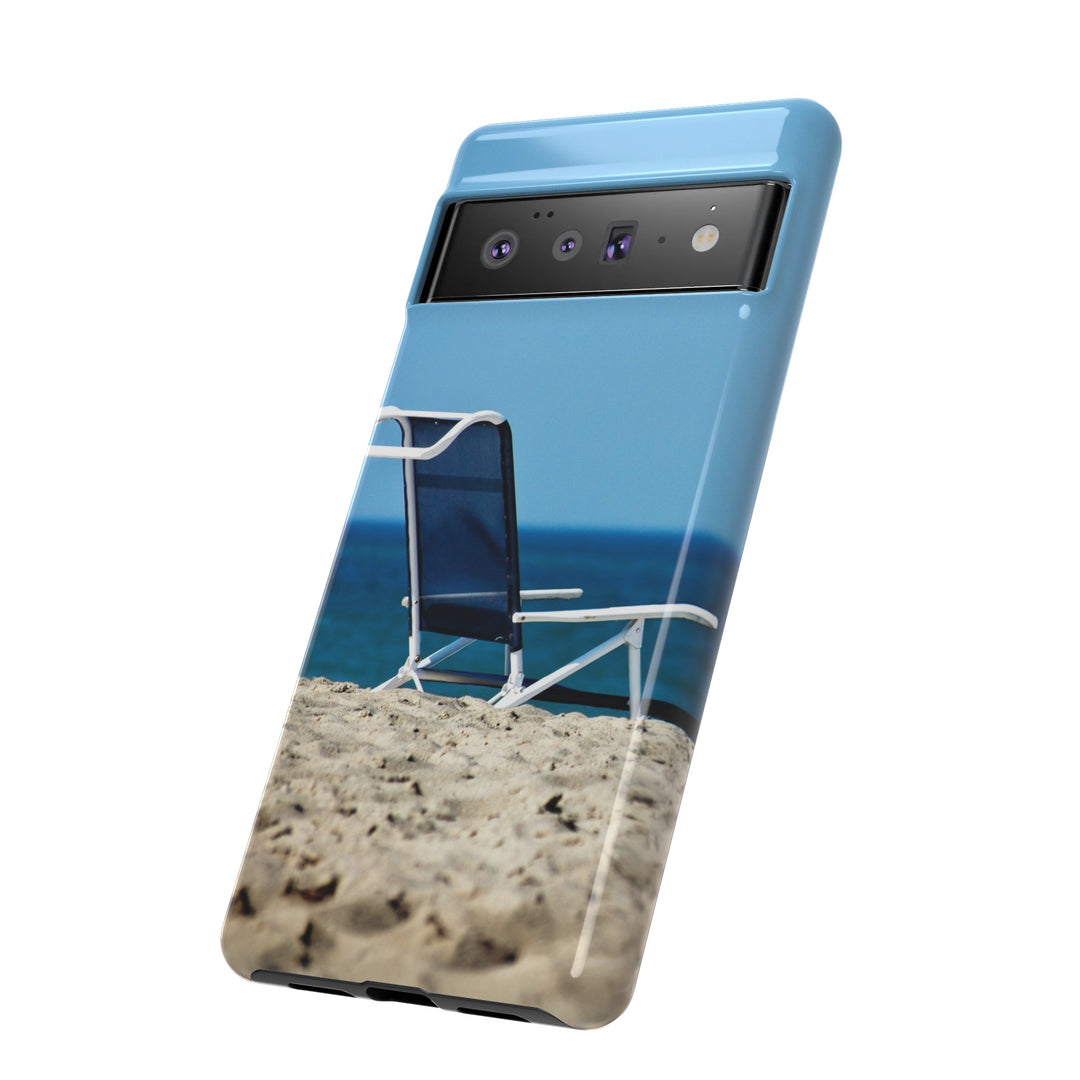 Cute Samsung Case | Cool Iphone Case | Summer Blue Beach Chair, Samsung S24, S23, S22, S21, IPhone 15 Case | Iphone 14 Case, Iphone 13 Case - Studio40ParkLane