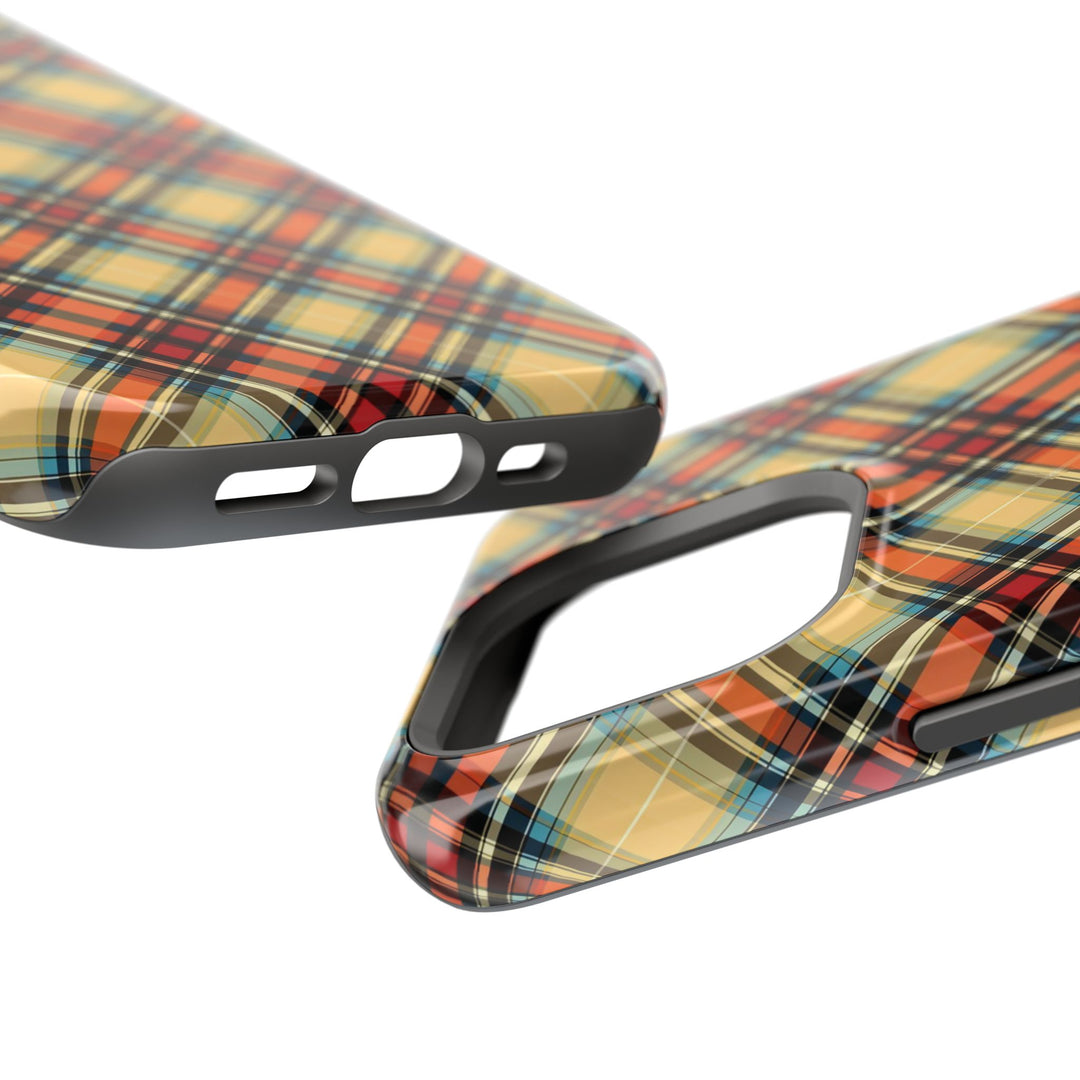 Checkered Plaid Magsafe Gift for Her Cute Phone Case for Iphone, | iPhone 16 | iPhone 15 Pro Max, Iphone 14 Pro Max, 13 12 11 10 9 8 7 - Studio40ParkLane