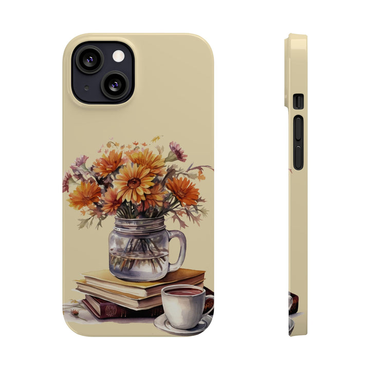 Slim Fall Autumn Leaves Cute Phone Cases for Iphone 16 | iPhone 15 Case | iPhone 15 Pro Max Case, Iphone 14, Iphone 14 Pro Max, Iphone 13, Slim Mom Dad Gift - Studio40ParkLane