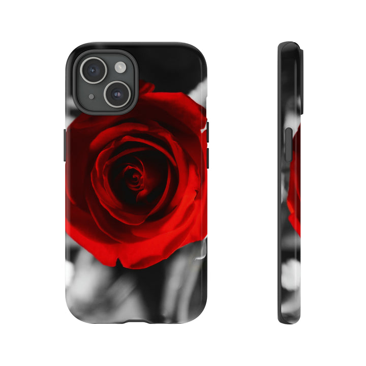 Cute IPhone Case | iPhone 15 Case | iPhone 15 Pro Max Case, Iphone 14 Case, Iphone 14 Pro Max Case IPhone Case for Art Lovers - Red Rose - Studio40ParkLane