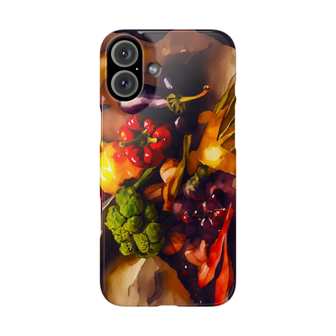 Slim Fall Farm Vegetables Cute Phone Cases for Iphone | iPhone 15 Case | iPhone 15 Pro Max Case, Iphone 14, Iphone 14 Pro Max, Iphone 13 - Studio40ParkLane