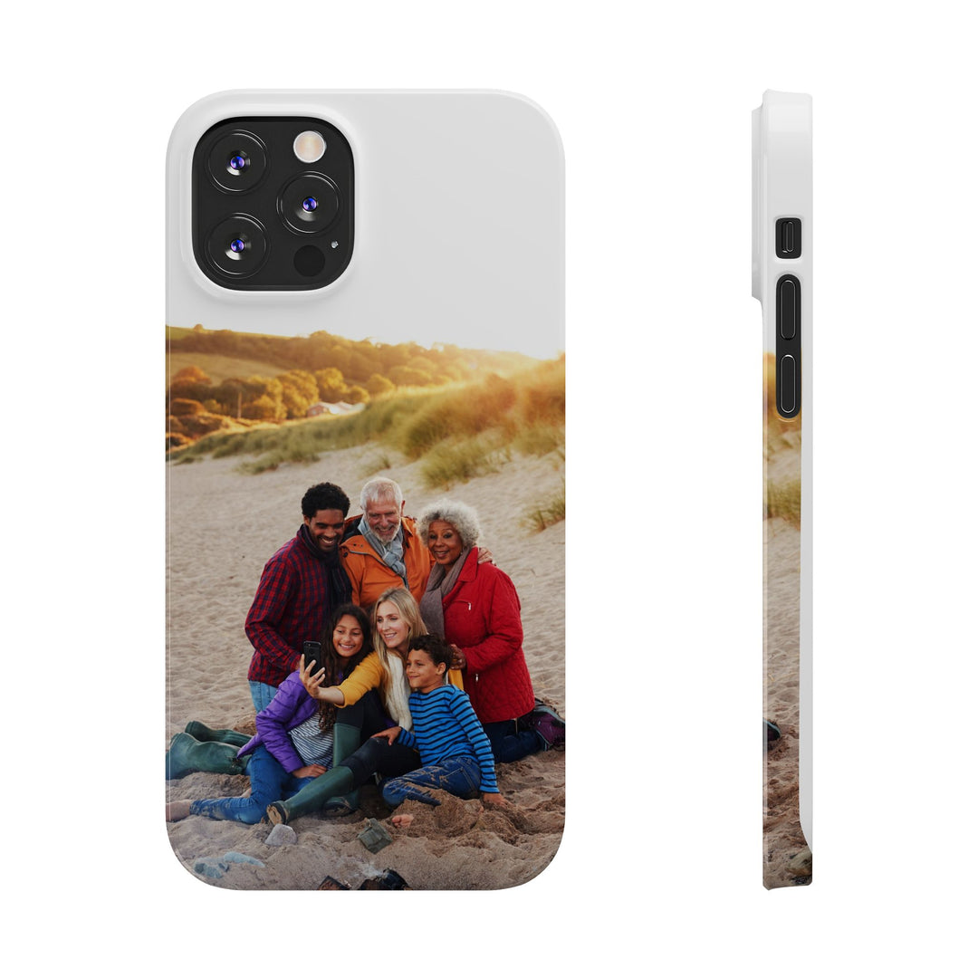 Slim Custom Personalized Family Photo Phone Cases for Iphone 16 | iPhone 15 Case | iPhone 15 Pro Max Case, Iphone 14, Iphone 14 Pro Max, Iphone 13, Slim - Studio40ParkLane
