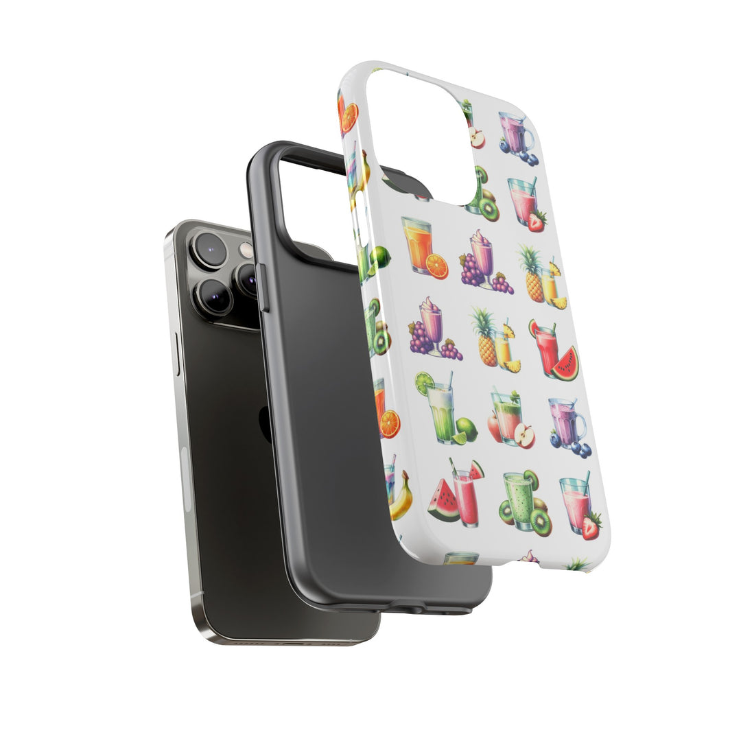 Cute Samsung Case | Cool Iphone Case | Tropical Summer Fruit Cocktail, Samsung S24, S23, S22, S21, IPhone 15 Case | Iphone 14 Case, Iphone 13 Case - Studio40ParkLane