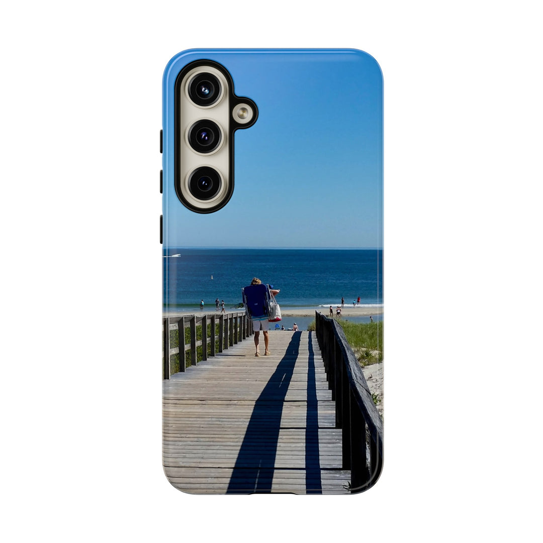 Cute Samsung Case | Cool Iphone Case | Summer Beach Walk, Samsung S24, S23, S22, S21, IPhone 15 Case | Iphone 14 Case, Iphone 13 Case - Studio40ParkLane
