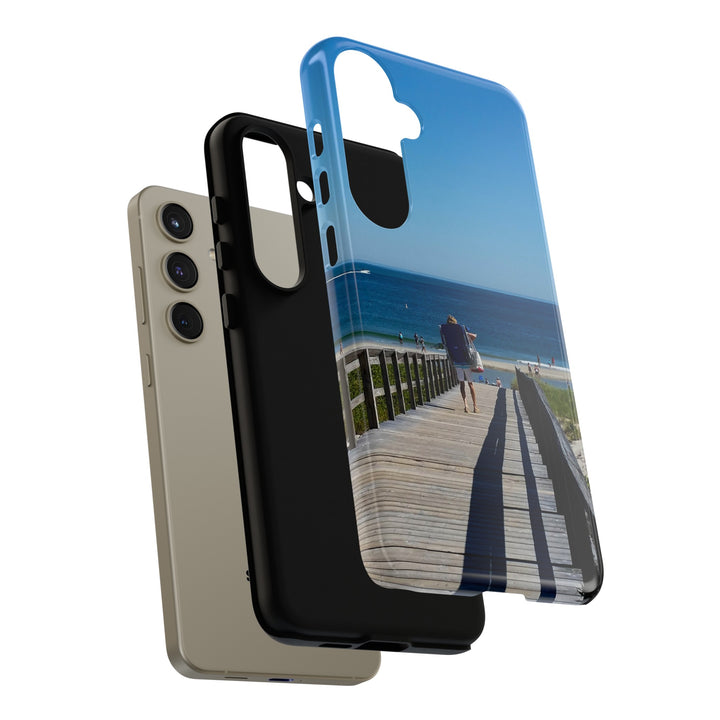 Cute Samsung Case | Cool Iphone Case | Summer Beach Walk, Samsung S24, S23, S22, S21, IPhone 15 Case | Iphone 14 Case, Iphone 13 Case - Studio40ParkLane