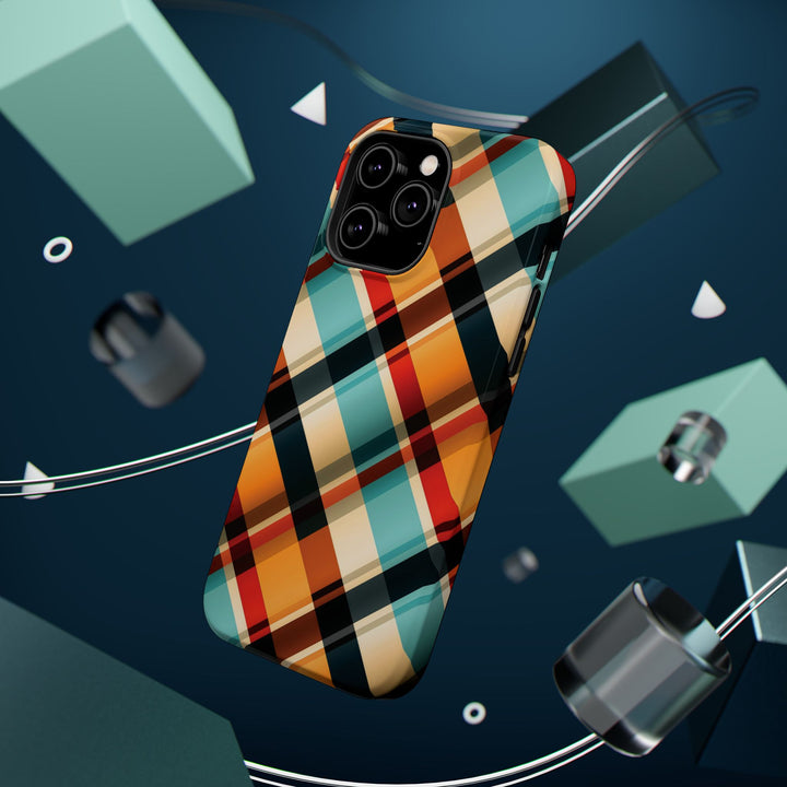 Checkered Plaid Magsafe Gift for Her Cute Phone Case for Iphone, | iPhone 16 | iPhone 15 Pro Max, Iphone 14 Pro Max, 13 12 11 10 9 8 7 - Studio40ParkLane