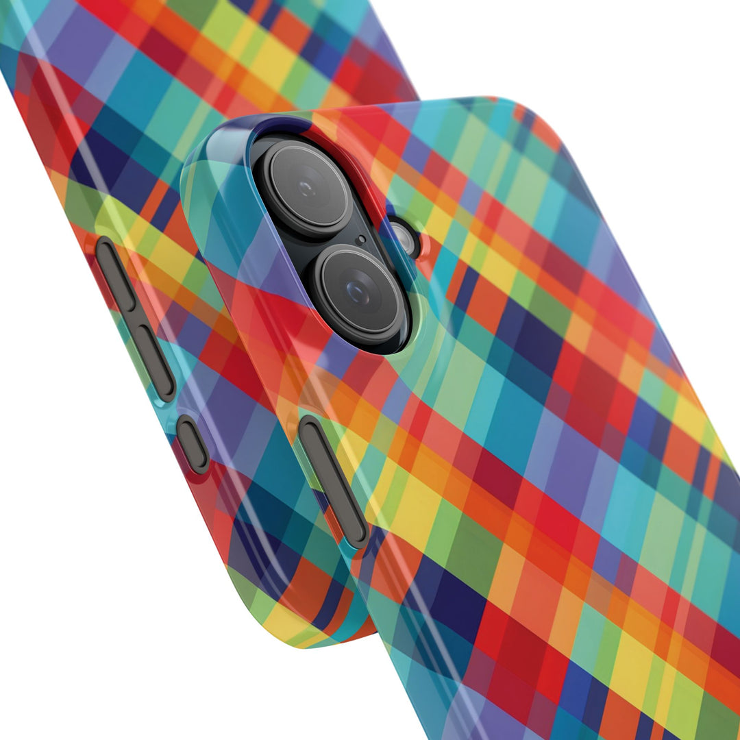 Slim Checkered Plaid Gift for Her Cute Phone Cases for Iphone 16 Pro Max | iPhone 15 Case | iPhone 15 Pro Max Case, Iphone 14, 13, 12, 11, 10, 8, 7 - Studio40ParkLane