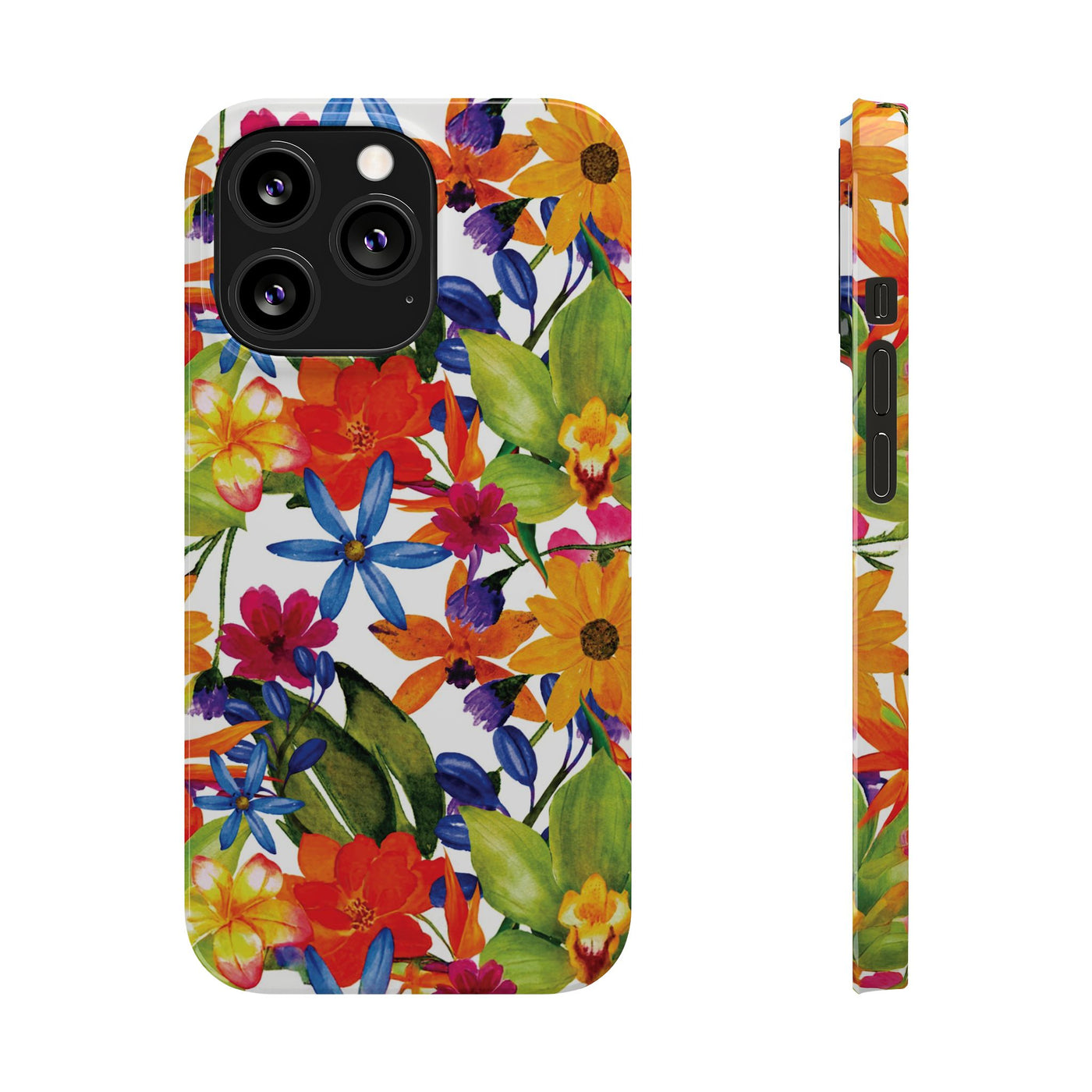 Slim Spring Flowers Gift for Her Cute Phone Cases for Iphone 16 Pro Max | iPhone 15 Case | iPhone 15 Pro Max Case, Iphone 14, 13, 12, 11, 10, 8, 7 - Studio40ParkLane
