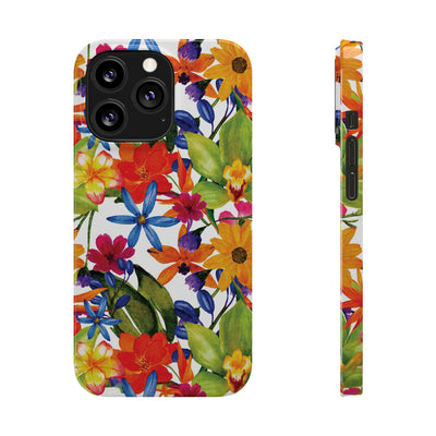 Slim Spring Flowers Gift for Her Cute Phone Cases for Iphone 16 Pro Max | iPhone 15 Case | iPhone 15 Pro Max Case, Iphone 14, 13, 12, 11, 10, 8, 7 - Studio40ParkLane
