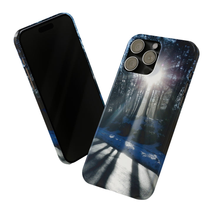 Slim Cute Phone Cases for Iphones - | iPhone 15 Case | iPhone 15 Pro Max Case, Iphone 14 Case, Iphone 14 Pro Max, Iphone 13, Winter Morning Sun - Studio40ParkLane