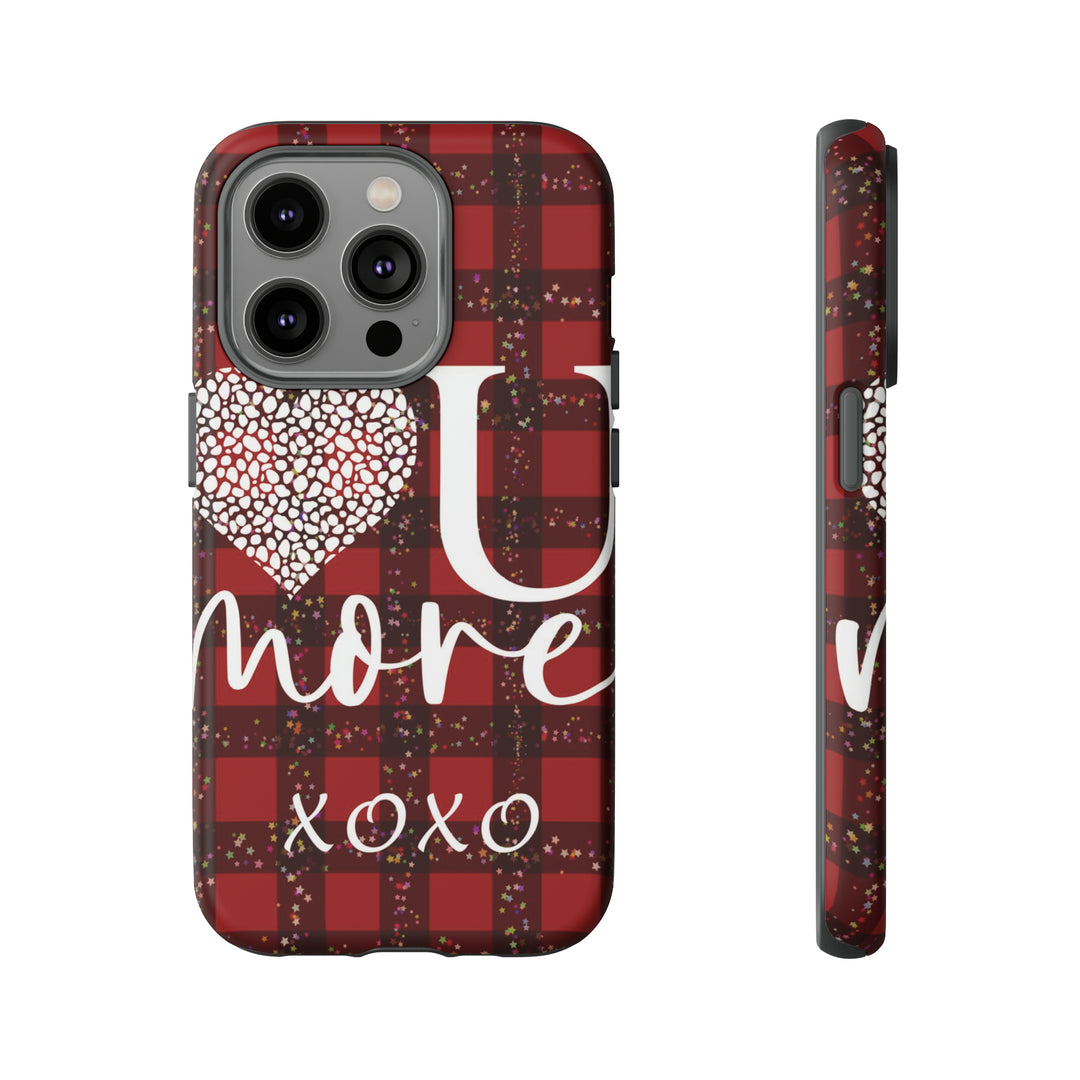 Cute IPhone Case | iPhone 15 Case | iPhone 15 Pro Max Case, Iphone 14 Case, Iphone 14 Pro Max Case IPhone Case for Art Lovers, Love You Red - Studio40ParkLane