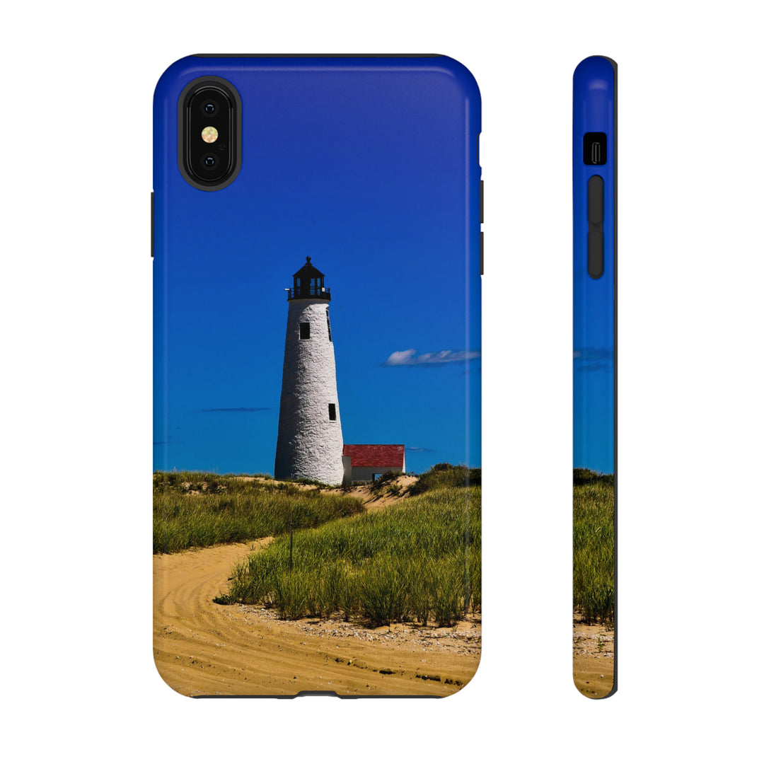 Cute IPhone Case | iPhone 15 Case | iPhone 15 Pro Max Case, Iphone 14 Case, Iphone 14 Pro Max Case IPhone Case for Art Lovers - Beach Lighthouse - Studio40ParkLane