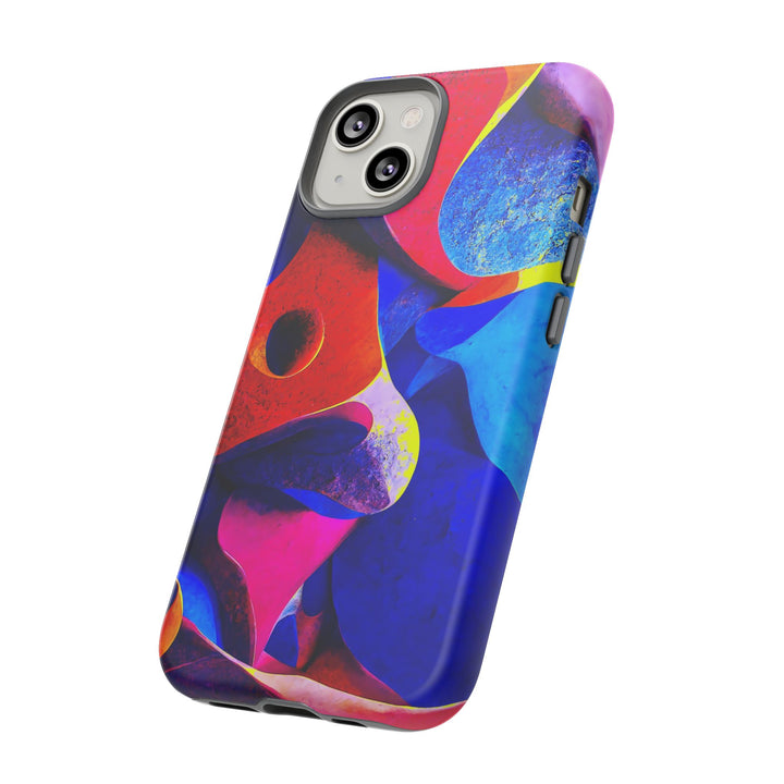 Impact Resistant, Abstract Shapes, Cute Phone Cases for Samsung S24, S23, S22, S21, IPhone 15 pro Iphone 14 pro Iphone 13 IPhone 12 Iphone 11 - Studio40ParkLane