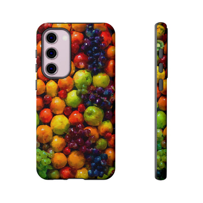 Impact Resistant, Fall Fruit, Cute Phone Cases for Samsung S24, S23, S22, S21, IPhone 15 pro Iphone 14 pro Iphone 13 IPhone 12 Iphone 11