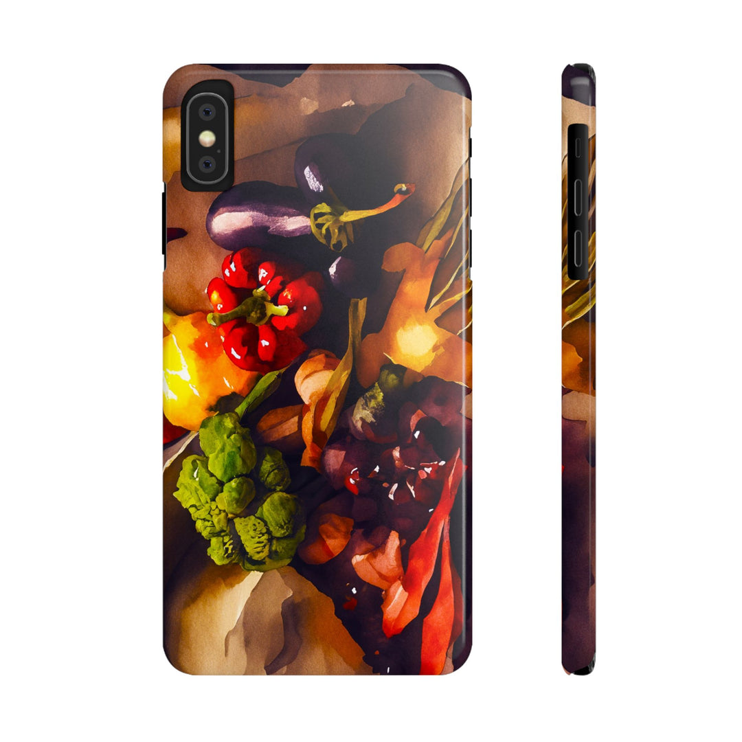 Slim Fall Farm Vegetables Cute Phone Cases for Iphone | iPhone 15 Case | iPhone 15 Pro Max Case, Iphone 14, Iphone 14 Pro Max, Iphone 13 - Studio40ParkLane